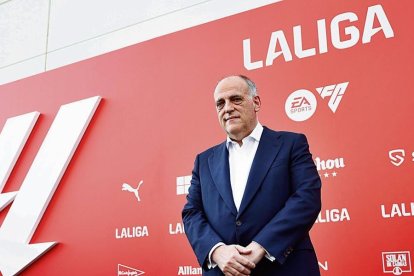 El president de LaLiga, Javier Tebas.