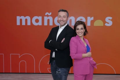Javier Ruiz i Adela González, presentadors de ‘Mañaneros 360’. - RTVE