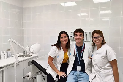 Els professionals, al consultori mèdic. - A.VILANOVA
