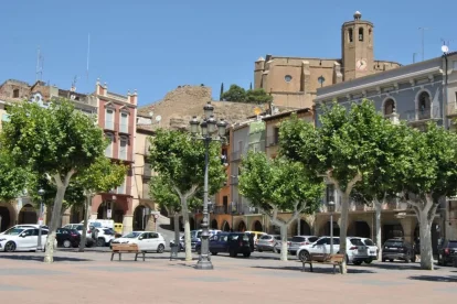 La plaça Mercadal de Balaguer, al centre històric. - AJUNTAMENT DE BALAGUER