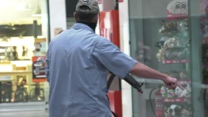 Imatges del simulacre d'atemptat terrorista.