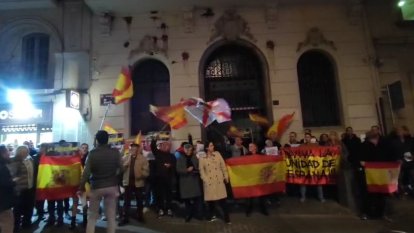 Protesta a Lleida contra l'amnistia 2