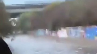 Imatges dels forts xàfecs a Viladecans / XAL ACN