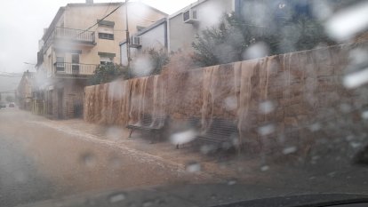 Pluja a Cervià