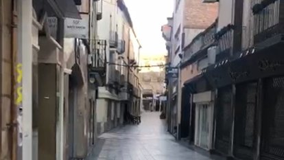 Carres buits al centre de Tàrrega