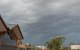 El cel d'aquest dissabte al migdia a Lleida