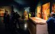Trasllat de l’art de Sixena del Museu de Lleida, el desembre del 2017, sota la vigilància policial.