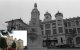 Vista de la plaza Ramon Berenguer IV en los años ochenta. La imagen inferior muestra cómo ha cambiado