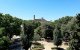 Una vista de una parte de los Campos Elíseos de Lleida, con la Seu Vella al fondo.