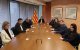La primera reunió del consell d'administració de Rodalies de Catalunya.