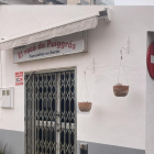 La botiga de Puiggròs que ha tancat.