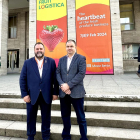 Els presidents de Fruits de Ponent i Actel Grup, a Berlín.