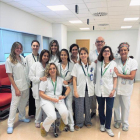 Equip de la unitat d’Al·lèrgies de l’Hospital Universitari de Santa Maria.