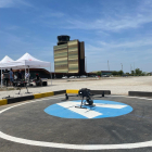 El nou vertiport per a drons petits i mitjans de l'aeroport de Lleida-Alguaire.