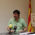 Solsona, durant el ple de la moció de censura que el va destituir com a alcalde el passat 1 de juliol.
