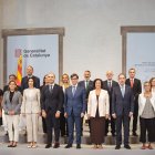 Foto de família del nou govern de la Generalitat.