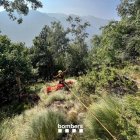 Rescat ahir d’una excursionista a Lladorre. - BOMBERS DE LA GENERALITAT