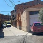 Bombers i el SEM, ahir a Puigverd de Lleida.