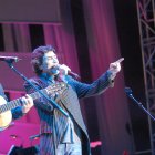 Serrat y Sabina en concierto en el Turó de Gardeny de Lleida, en 2007.