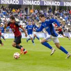 Diego Iglesias va ser un malson constant per a la defensa mallorquinista amb les seues incursions. - JORDI ECHEVARRIA