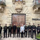 Els agents que s'han incorporat a la Policia Local de Cervera