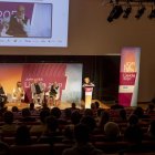 La jornada de debat es va desenvolupar a la Llotja i va comptar amb 21 experts i uns 220 assistents. - JORDI ECHEVARRIA