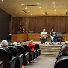 Reunió de l’alcaldessa amb membres de la plantilla de Balaguer. - R. BALAGUER