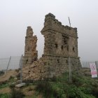 Imagen del Tossal de Moradilla, que está vallado después de que recientemente se desplomara su parte oriental.