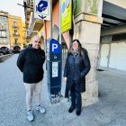 L’edil d’Urbanisme, Guifré Ricart, i l’alcaldessa, Lorena González. - PAERIA DE BALAGUER