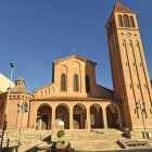 La inspiració de les mides i de les formes del conjunt arquitectònic de l'església de la capital del Pla d'Urgell és italiana.