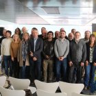 Alcaldes de les Garrigues, el Pla d'Urgell, l'Urgell, la Noguera i el Segrià que han signat el manifest contra la planta Nova Tracjusa de Juneda.