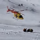 Imagen del rescate, que tuvo lugar el jueves al mediodía.