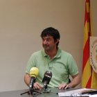 Josep Solsona, en el ple de la moció de censura que el va destituir el mes de juliol passat. - AMADO FORROLLA