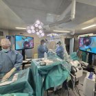 Cirurgia a un pacient amb lumbàlgia utilitzant exoscòpia microquirúrgica en l’Arnau. - ICS LLEIDA