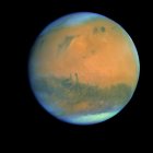 Una imagen de Marte facilitada por la Agencia Espacial Europea.