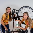 Maria Banlles i la madrilenya Alba Álvarez, també fitxada aquest any per l’equip Massi. - TEAM MASSI BAIX TER
