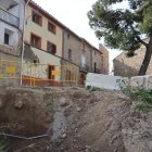L’excavació de la cisterna de Castelldans està avançada. - AMADO FORROLLA