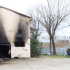 Estat en el qual va quedar l’immoble arran de l’incendi. - MAGDALENA ALTISENT