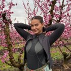 Escanes va publicar ahir a les xarxes una foto de la visita a Aitona. - INSTAGRAM @LAURAESCANES