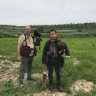 El vedat de Tàrrega va portar a terme una demostració ahir. - VEDAT DE CAÇA DE TÀRREGA