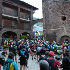 Moment previ a la sortida d’un dels recorreguts des de Vilamur. - SKYRACE PIC DE L’ORRI