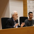 Francesco Tonucci, en un moment de la seua conferència a Lleida.
