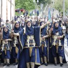 Imatge de la Festa de Moros i Cristians del 2024, marcada per la pluja.