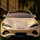 Un coche chino de la marca BYD Auto.