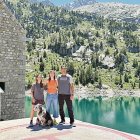 De quèrra a dreta, Mireya Gómez, Jana Serra e Jordi Márquez ena Restanca. - REFUGI DERA RESTANCA