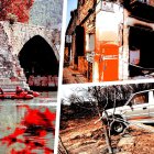 Juliol fatídic amb deu morts a la carretera, quatre en incendis, dos a l’aigua i un al tren