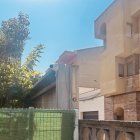 La càmera instal·lada per l'ajuntament a les piscines.
