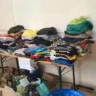 Roba donada pels veïns per a les famílies afectades a Salardú. - AJUNTAMENT NAUT ARAN