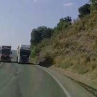 Otro camionero leridano detenido por un adelantamiento temerario: casi provoca una colisión El Grado