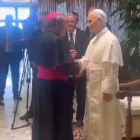 El papa Lleo XIV rep el bisbe de Lleida